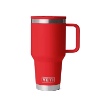 Термокружка YETI Rambler Travel Straw Mug 887 цвет Rescue Red