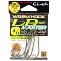 Крючок офсетный GAMAKATSU Worm Hook LD Master NSC № 1 (7 шт.)