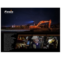 Фонарь FENIX WT25R (XP-L HI, ANSI 1000 lm, 18650) цвет черный превью 9