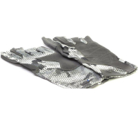 Перчатки SIMMS Solarflex Guide Glove цвет Hex Flo Camo Steel превью 6