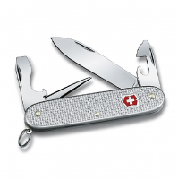 Нож VICTORINOX Pioneer Alox 93мм 8 функций цв. серебристый (в блистере)