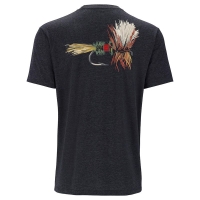 Футболка SIMMS Let It Fly T-Shirt цвет Charcoal Heather превью 2