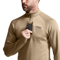 Водолазка SITKA Core Merino 330 Half-Zip цвет Colt превью 3