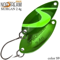 Блесна колеблющаяся NORSTREAM MORGAN 2,4 г код цв. S9 превью 1