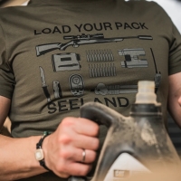 Футболка SEELAND Packing T-Shirt цвет Grape leaf превью 5