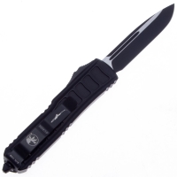 Нож автоматический MICROTECH UTX-85 S/E  клинок M390, рукоять алюминий, цв. черный превью 4