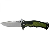 Нож складной COLD STEEL Crawford Model 1 цв. Черный / Зеленый