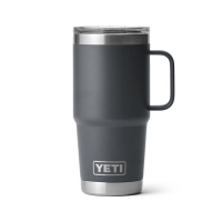 Термокружка YETI Rambler Travel Mug 591 цвет Charcoal