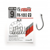 Крючок одинарный FANATIK FK-1093 Aji № 9 (8 шт.)