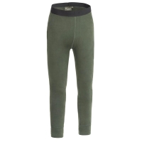 Кальсоны PINEWOOD WS Abisko Merino Base Layer Pants цвет Dark Moss Green