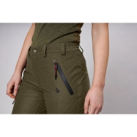 Брюки SEELAND Avail Woman Trousers цвет Pine green melange превью 4