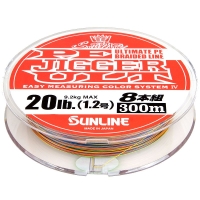 Плетенка SUNLINE SaltiMate PE Jigger ULT 8 Braid многоцветная 300 м #1,2 превью 2