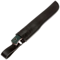 Нож ЮЖНЫЙ КРЕСТ Рыбацкий М Сталь VG10 рукоять Микарта изумруд/насечка превью 3