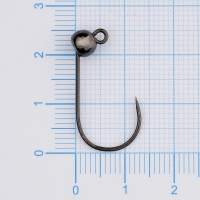 Джиг-Головка NORSTREAM Trout Jig Head 1,26 г цв. black nickle (5 шт.) превью 3
