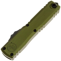 Нож складной автоматический MICROTECH Ultratech T/E Gen IV сталь M390MK рукоять Алюминий 6061-T6 цв. Зеленый / Черный превью 2