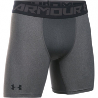 Боксеры UNDER ARMOUR HeatGear Armour 2.0 Compression Short цвет Carbon Heather / Black