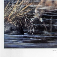 Картина Swanson репродукция Water Edge (олени разные) превью 3