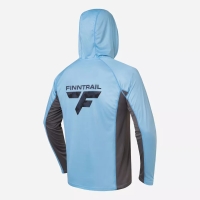 Термокофта FINNTRAIL Wave Big Logo 6614 цвет Light Blue превью 2