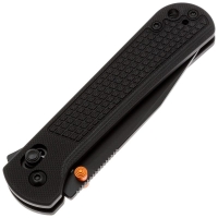 Нож складной полуавтоматический CJRB Bolt сталь AR-RPM9 рукоять стеклотекстолит G10 цв. Черный превью 3
