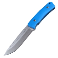 Нож OWL KNIFE Barn сталь CPR рукоять G10 Синяя превью 1