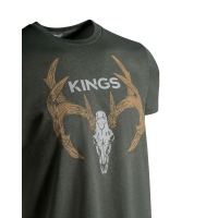 Футболка KING'S Wall Hanger Tee цвет Heather Military Green превью 3