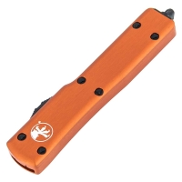 Нож автоматический MICROTECH UTX-70 S/E черный 204P рукоять оранжевый алюминй превью 3