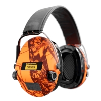 Наушники противошумные SORDIN Supreme Pro-X Led цв. Orange / MossyOak превью 2