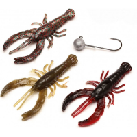 Рак SAVAGE GEAR 3D Reaction Crayfish kit (3 + 1 шт.) 7,5 см