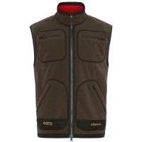 Жилет HARKILA Kamko fleece waistcoat цвет Brown / Red