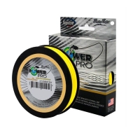 Плетенка POWER PRO Super 8 Slick 135 м цв. Yellow (Желтый) 0,43 мм