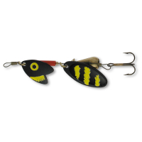 Блесна вращающаяся MEPPS Trout Tandem (блистер) № 1 цв. Black / Yellow превью 1