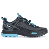 Кроссовки треккинговые AKU WS Rocket DFS GTX цвет Black / Turquoise превью 5