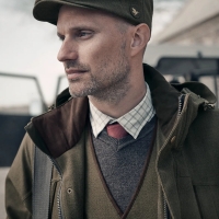 Кепка SEELAND Woodcock Advanced flat cap цвет Shaded olive превью 4