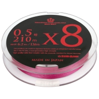 Плетенка SQUID MANIA X8 210 м цв. Luxury Pink #0.5 превью 2