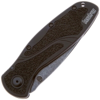 Нож складной полуавтоматический KERSHAW Blur клинок Sandvik 14C28N BlackWash, ру превью 3