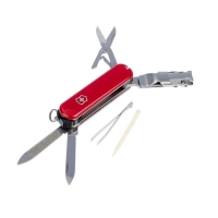 Нож VICTORINOX Nail Clip 580 65мм 8 функций цв. красный