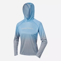 Термокофта FINNTRAIL WS Venus Hood 6621 цвет Light Blue