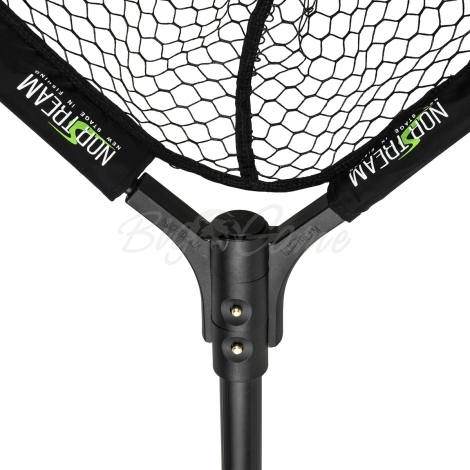 Подсак складной NORSTREAM XL 60 х 50 см глубина 70 см ячея 2 см длина 140 (88) см фото 4
