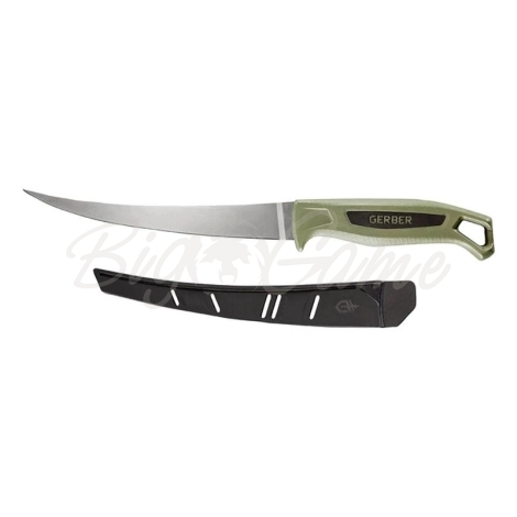 Нож филейный GERBER Ceviche Fillet 7'' цв. Зеленый  фото 3