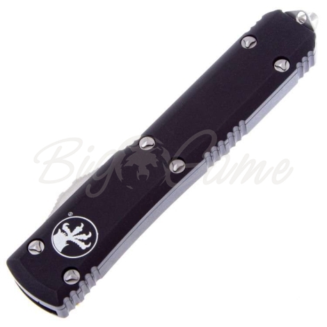 Нож автоматический MICROTECH Ultratech S/E сталь M390 рукоять черный алюминий фото 3