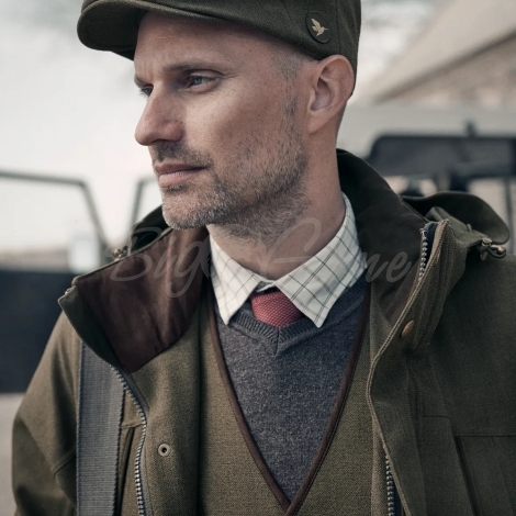 Кепка SEELAND Woodcock Advanced flat cap цвет Shaded olive фото 4