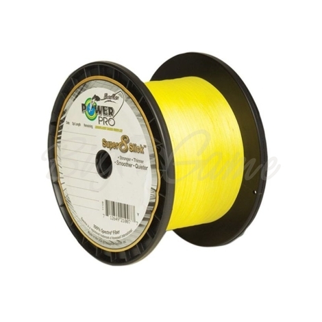 Плетенка POWER PRO Super 8 Slick 1370 м цв. Yellow (Желтый) 0,28 мм фото 1