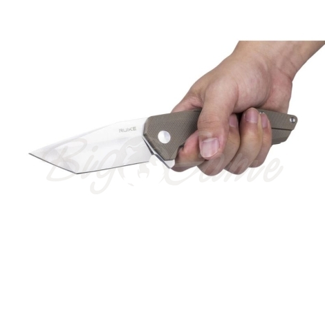 Нож складной RUIKE Knife P138-W цв. Бежевый фото 9
