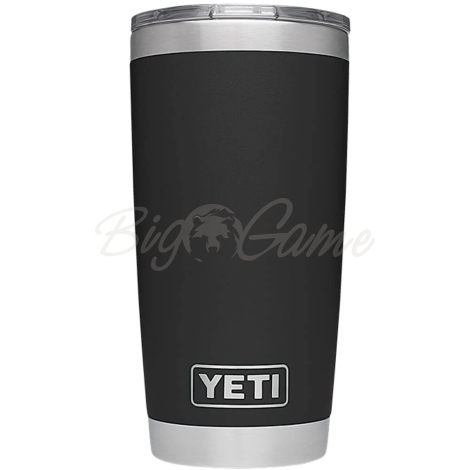 Термокружка YETI Rambler Travel Mug w/Magslider Lid 591 цвет Black фото 1