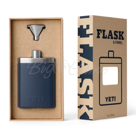 Фляжка YETI Flask SS цв. Black фото 3