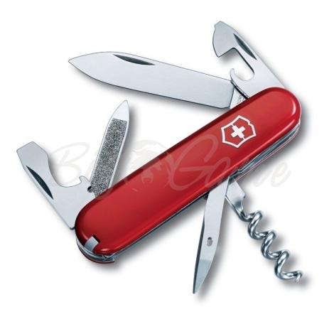 Нож VICTORINOX Sportsman 84мм 13 функций цв. красный фото 1