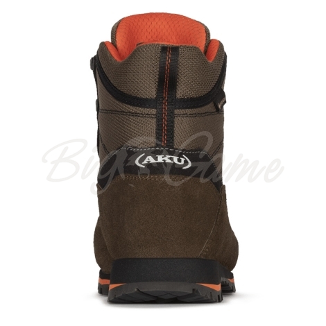 Ботинки треккинговые AKU Trekker III Wide GTX цвет Brown / Orange фото 4