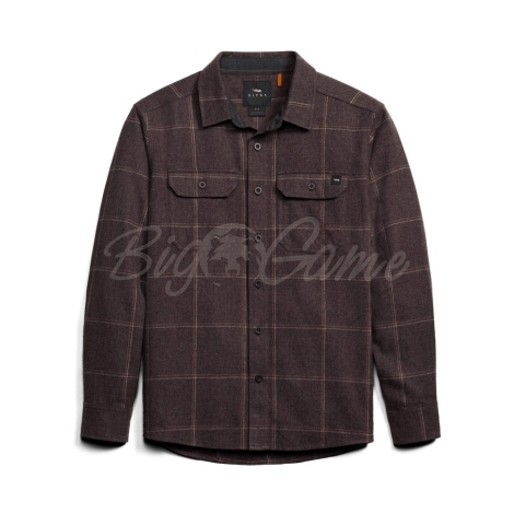Рубашка SITKA Hardwood Hvy Wt Flannel цвет Cherry Wood Fall Plaid фото 6