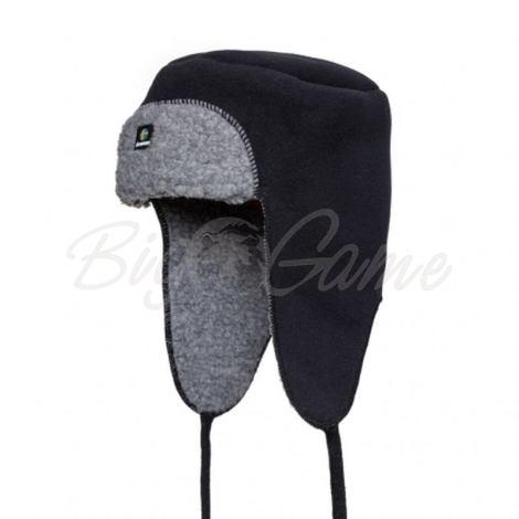 Шапка-ушанка ASWERY Visby цвет черно-серый фото 1