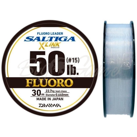 Флюорокарбон DAIWA Saltiga F.Leader X 30 м 0,98 мм фото 1